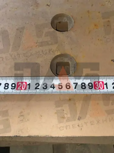 Нож ковша Lonking 876 (890х265х30) боковой (СТ45)