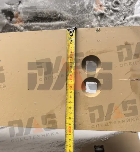Нож ковша Lonking 83C (2360х200х16) с отверстиями 16 шт М20*60