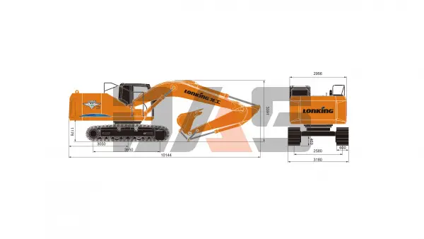 Экскаватор Lonking CDM6245 купить в Красноярске