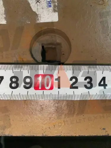 Нож ковша Lonking 833 (2370х158х20) с отверстиями (СТ45) челюстной ковш