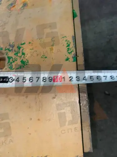 Нож ковша Lonking ZL50C (2253х264х30) угольный ковш с отверстиями (СТ45)