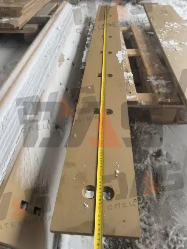 Нож ковша Lonking 83C (2360х200х16) с отверстиями 16 шт М20*60