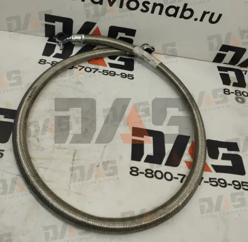Топливопровод L=1100мм (мет. оплетка) TD226B
